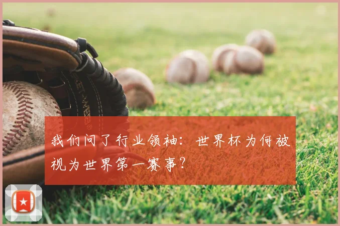 我们问了行业领袖：世界杯为何被视为世界第一赛事？