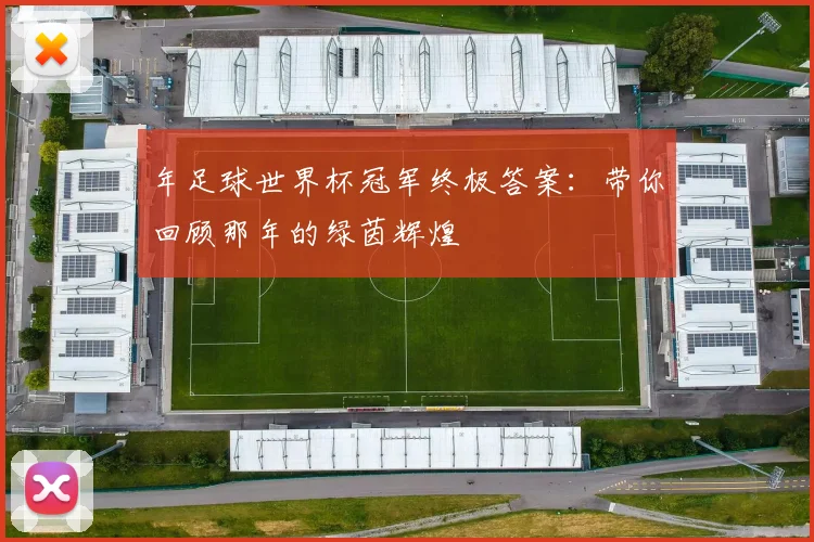 年足球世界杯冠军终极答案：带你回顾那年的绿茵辉煌